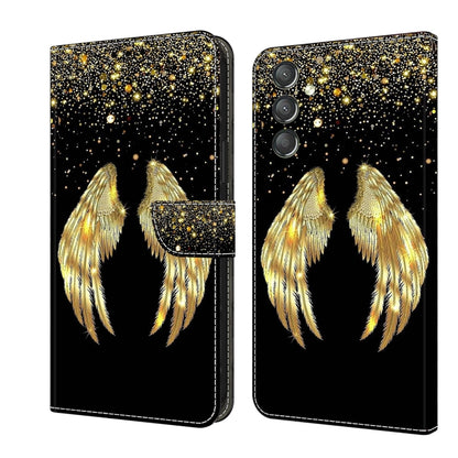 Crystal 3D Shockproof Protective Leather Phone Case, For Samsung Galaxy A24, For Samsung Galaxy A14 4G / 5G