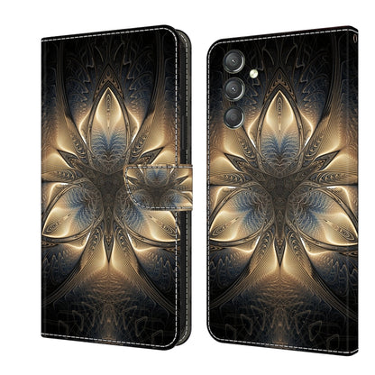 Crystal 3D Shockproof Protective Leather Phone Case, For Samsung Galaxy A24, For Samsung Galaxy A14 4G / 5G