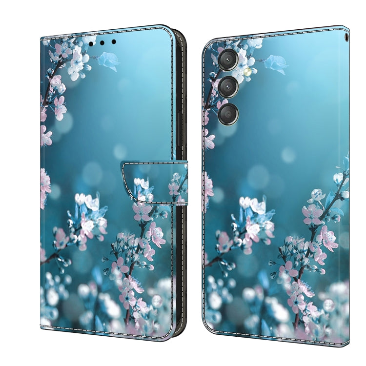 Crystal 3D Shockproof Protective Leather Phone Case, For Samsung Galaxy A24, For Samsung Galaxy A14 4G / 5G