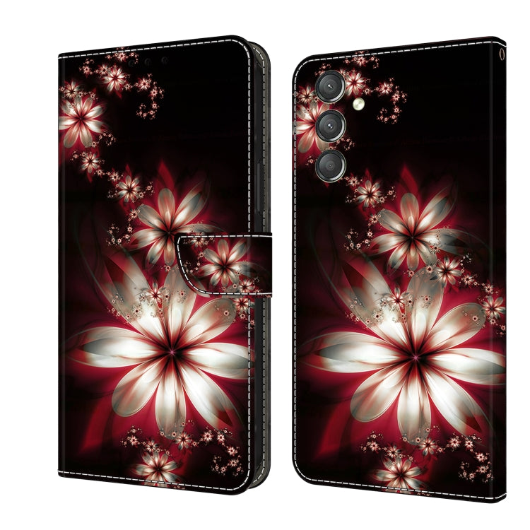 Crystal 3D Shockproof Protective Leather Phone Case, For Samsung Galaxy A24, For Samsung Galaxy A14 4G / 5G