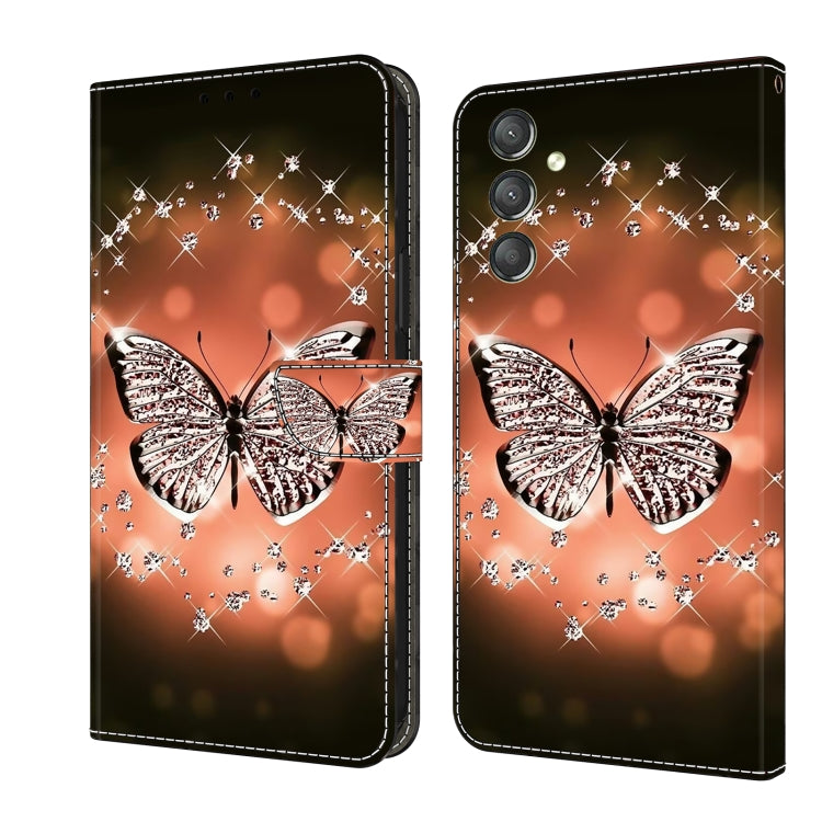 Crystal 3D Shockproof Protective Leather Phone Case, For Samsung Galaxy A24, For Samsung Galaxy A14 4G / 5G