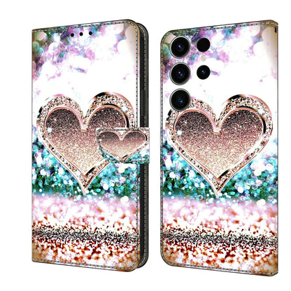Crystal 3D Shockproof Protective Leather Phone Case, For Samsung Galaxy A23 5G, For Samsung Galaxy S23 FE 5G