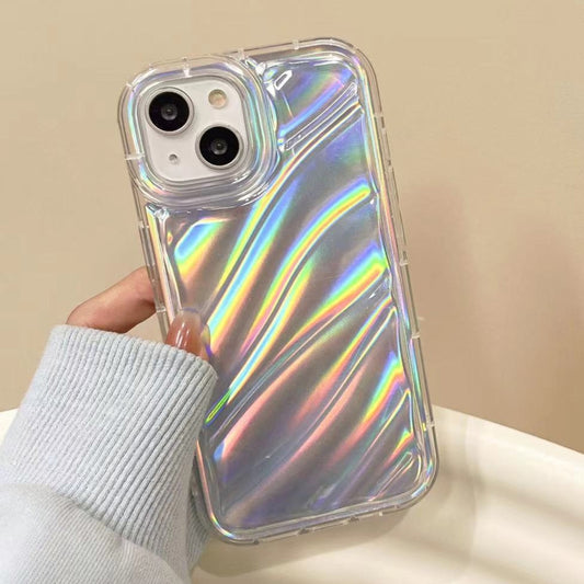 Laser Sequin Waves TPU Phone Case, For iPhone 14 Plus, For iPhone 14, For iPhone 14 Pro, For iPhone 14 Pro Max, For iPhone 13 Pro Max, For iPhone 13 Pro, For iPhone 13, For iPhone 12, For iPhone 12 Pro Max, For iPhone 12 Pro, For iPhone 11 Pro Max     ...