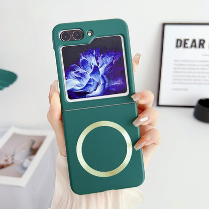 Skin Feel Magsafe Magnetic Shockproof PC Phone Case, For Samsung Galaxy Z Flip5
