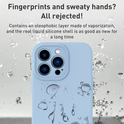 Liquid Silicone MagSafe Precision Hole Phone Case, For iPhone 14 Plus, For iPhone 14, For iPhone 14 Pro, For iPhone 14 Pro Max, For iPhone 13 Pro Max, For iPhone 13 Pro