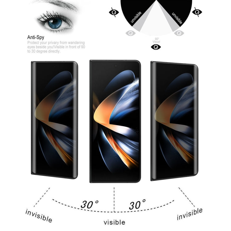 Inner Screen Privacy Full Cover Screen Protector Tempered Glass Film, For Samsung Galaxy Z Fold5 (1PC)