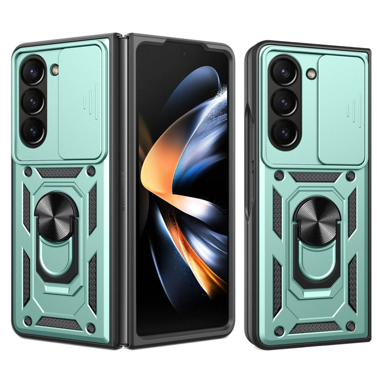 Sliding Camera Cover Design TPU+PC Phone Case, For Samsung Galaxy Z Fold8, For Samsung Galaxy Z Fold7, For Samsung Galaxy Z Fold6, For Samsung Galaxy Z Fold5