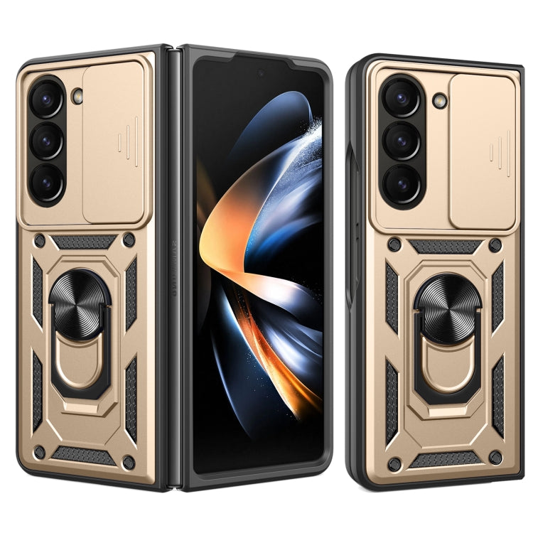Sliding Camera Cover Design TPU+PC Phone Case, For Samsung Galaxy Z Fold8, For Samsung Galaxy Z Fold7, For Samsung Galaxy Z Fold6, For Samsung Galaxy Z Fold5