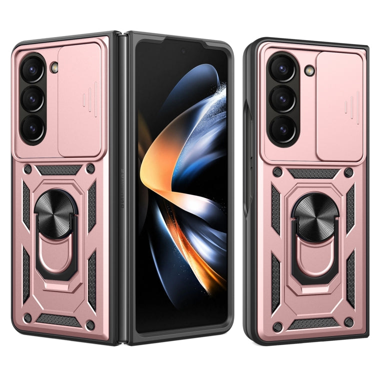 Sliding Camera Cover Design TPU+PC Phone Case, For Samsung Galaxy Z Fold8, For Samsung Galaxy Z Fold7, For Samsung Galaxy Z Fold6, For Samsung Galaxy Z Fold5
