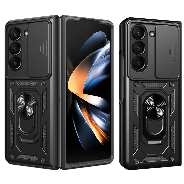 Sliding Camera Cover Design TPU+PC Phone Case, For Samsung Galaxy Z Fold8, For Samsung Galaxy Z Fold7, For Samsung Galaxy Z Fold6, For Samsung Galaxy Z Fold5