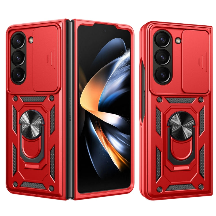 Sliding Camera Cover Design TPU+PC Phone Case, For Samsung Galaxy Z Fold8, For Samsung Galaxy Z Fold7, For Samsung Galaxy Z Fold6, For Samsung Galaxy Z Fold5