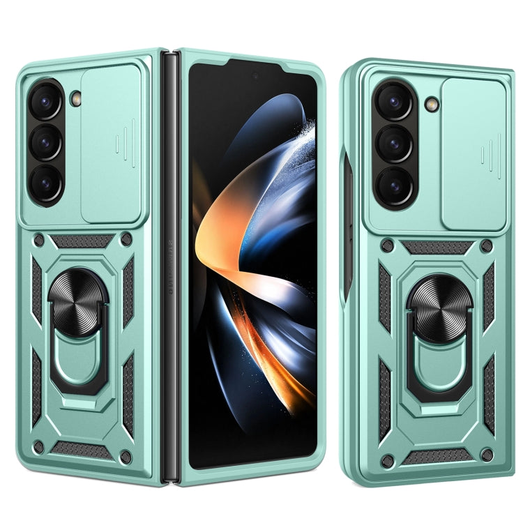 Sliding Camera Cover Design TPU+PC Phone Case, For Samsung Galaxy Z Fold8, For Samsung Galaxy Z Fold7, For Samsung Galaxy Z Fold6, For Samsung Galaxy Z Fold5