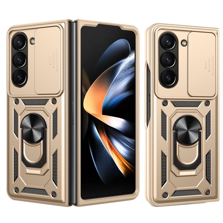 Sliding Camera Cover Design TPU+PC Phone Case, For Samsung Galaxy Z Fold8, For Samsung Galaxy Z Fold7, For Samsung Galaxy Z Fold6, For Samsung Galaxy Z Fold5