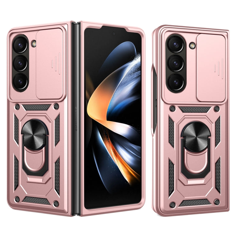 Sliding Camera Cover Design TPU+PC Phone Case, For Samsung Galaxy Z Fold8, For Samsung Galaxy Z Fold7, For Samsung Galaxy Z Fold6, For Samsung Galaxy Z Fold5