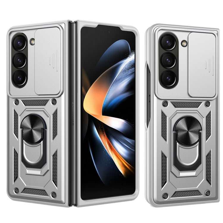 Sliding Camera Cover Design TPU+PC Phone Case, For Samsung Galaxy Z Fold8, For Samsung Galaxy Z Fold7, For Samsung Galaxy Z Fold6, For Samsung Galaxy Z Fold5