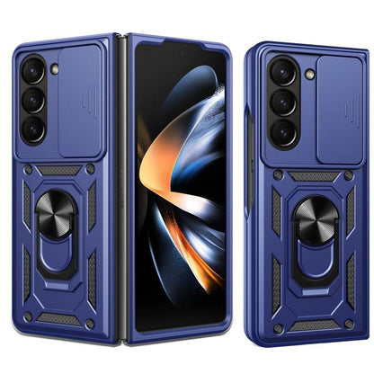 Sliding Camera Cover Design TPU+PC Phone Case, For Galaxy Z Fold8 Ultra 5G, For Samsung Galaxy Z Fold7, For Samsung Galaxy Z Fold6, For Samsung Galaxy Z Fold5