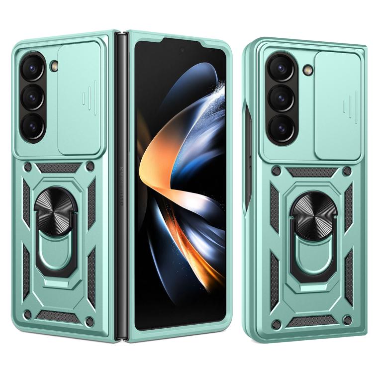 Sliding Camera Cover Design TPU+PC Phone Case, For Samsung Galaxy Z Fold8, For Samsung Galaxy Z Fold7, For Samsung Galaxy Z Fold6, For Samsung Galaxy Z Fold5