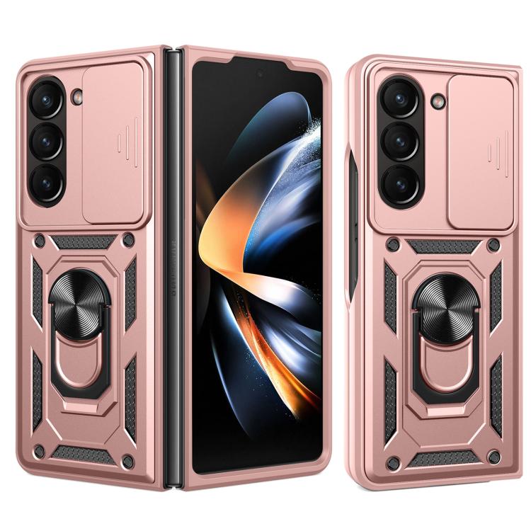 Sliding Camera Cover Design TPU+PC Phone Case, For Samsung Galaxy Z Fold8, For Samsung Galaxy Z Fold7, For Samsung Galaxy Z Fold6, For Samsung Galaxy Z Fold5