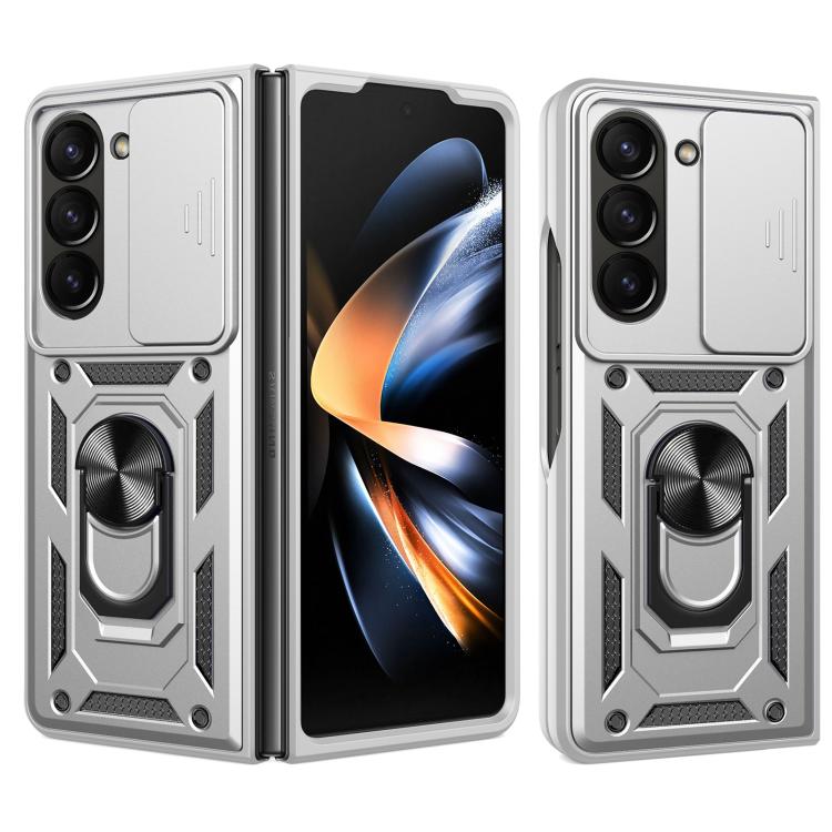 Sliding Camera Cover Design TPU+PC Phone Case, For Samsung Galaxy Z Fold8, For Samsung Galaxy Z Fold7, For Samsung Galaxy Z Fold6, For Samsung Galaxy Z Fold5