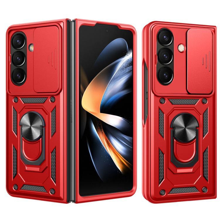 Sliding Camera Cover Design TPU+PC Phone Case, For Samsung Galaxy Z Fold8, For Samsung Galaxy Z Fold7, For Samsung Galaxy Z Fold6, For Samsung Galaxy Z Fold5