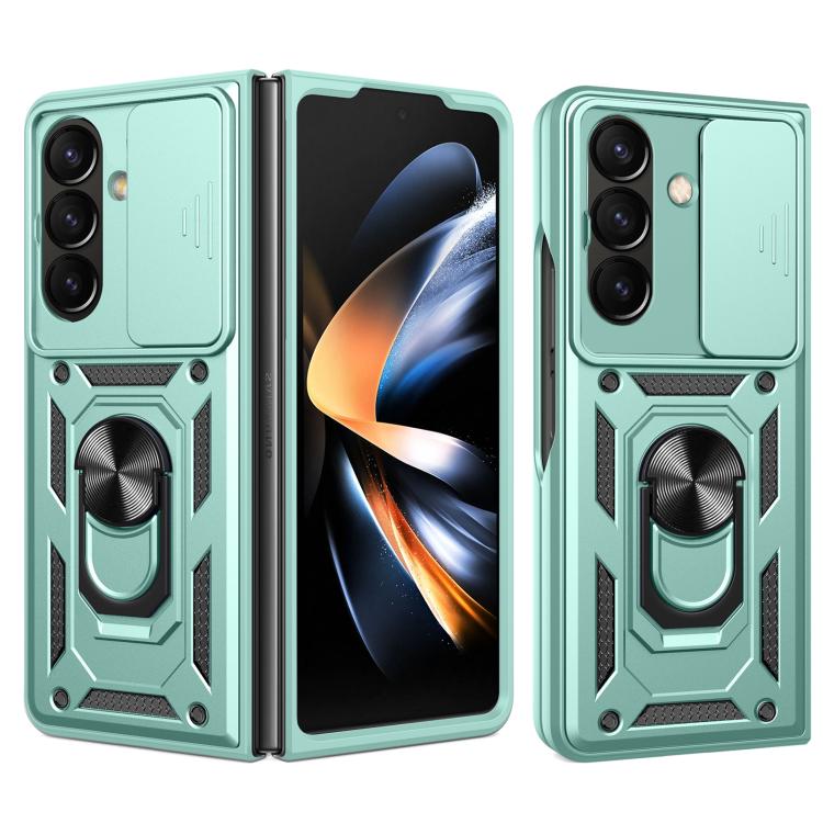 Sliding Camera Cover Design TPU+PC Phone Case, For Samsung Galaxy Z Fold8, For Samsung Galaxy Z Fold7, For Samsung Galaxy Z Fold6, For Samsung Galaxy Z Fold5
