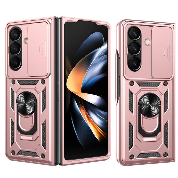 Sliding Camera Cover Design TPU+PC Phone Case, For Samsung Galaxy Z Fold8, For Samsung Galaxy Z Fold7, For Samsung Galaxy Z Fold6, For Samsung Galaxy Z Fold5