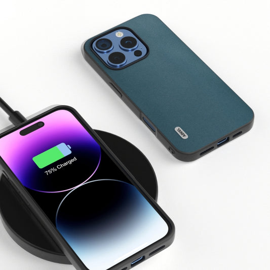 ABEEL Genuine Leather Xiaoya Series Phone Case, For iPhone 16 Pro Max, For iPhone 16 Pro, For iPhone 16 Plus, For iPhone 16, For iPhone 15 Pro Max, For iPhone 15 Pro, For iPhone 15 Plus, For iPhone 15, For iPhone 14 Plus, For iPhone 14, For iPhone 14 P...