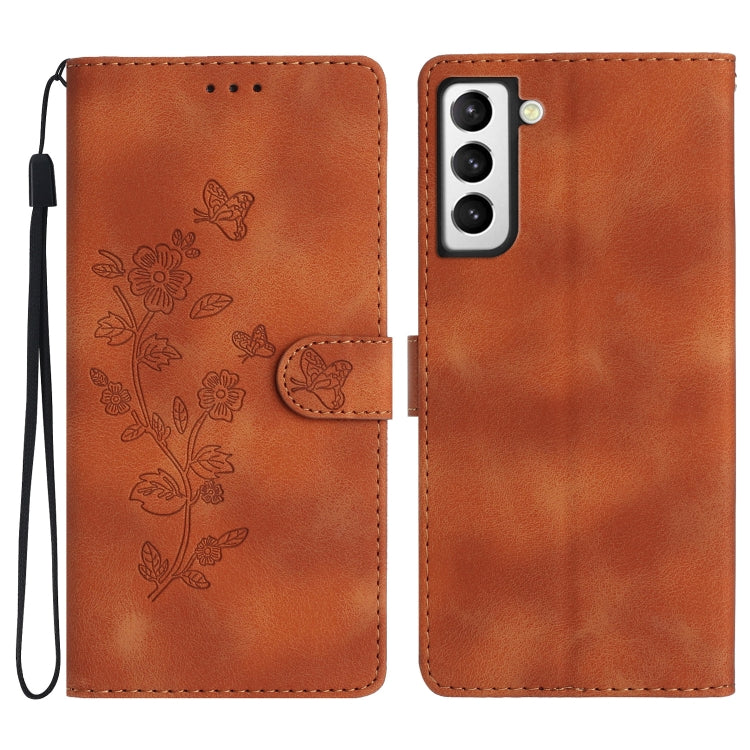 Flower Butterfly Embossing Pattern Leather Phone Case, For Samsung Galaxy S22 5G, For Samsung Galaxy A13 5G, For Samsung Galaxy M32, For Samsung Galaxy A41, For Samsung Galaxy A22 4G, For Samsung Galaxy A22 5G, For Samsung Galaxy S21 FE 5G             ...