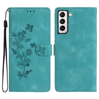 Flower Butterfly Embossing Pattern Leather Phone Case, For Samsung Galaxy S22 5G, For Samsung Galaxy A13 5G, For Samsung Galaxy M32, For Samsung Galaxy A41, For Samsung Galaxy A22 4G, For Samsung Galaxy A22 5G, For Samsung Galaxy S21 FE 5G             ...