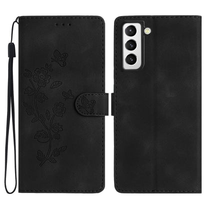Flower Butterfly Embossing Pattern Leather Phone Case, For Samsung Galaxy S22 5G, For Samsung Galaxy A13 5G, For Samsung Galaxy M32, For Samsung Galaxy A41, For Samsung Galaxy A22 4G, For Samsung Galaxy A22 5G, For Samsung Galaxy S21 FE 5G             ...