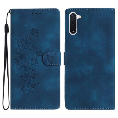 Flower Butterfly Embossing Pattern Leather Phone Case, For Samsung Galaxy A71 4G, For Samsung Galaxy A51 4G, For Samsung Galaxy A20s, For Samsung Galaxy Note10, For Samsung Galaxy Note10+, For Samsung Galaxy A20e, For Samsung Galaxy A70                ...