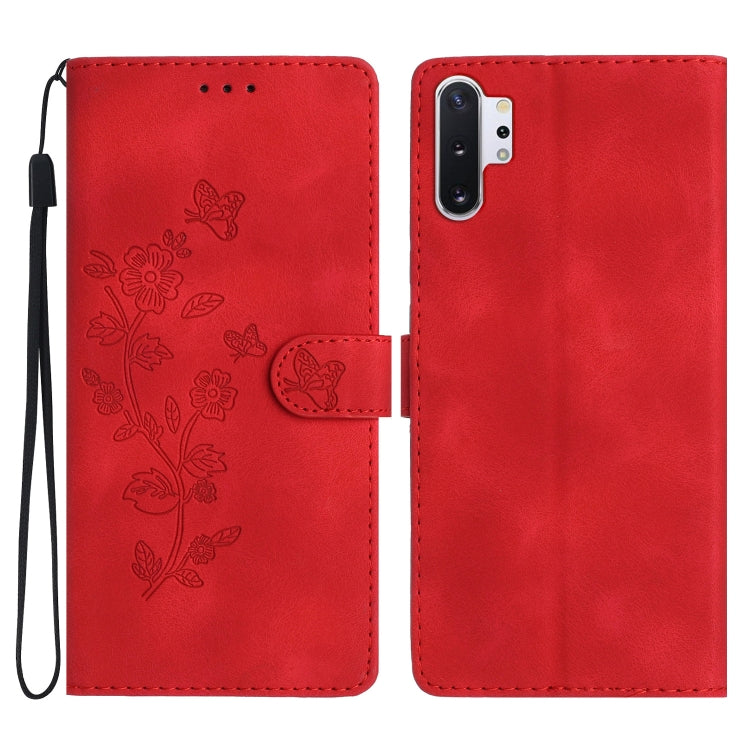 Flower Butterfly Embossing Pattern Leather Phone Case, For Samsung Galaxy A71 4G, For Samsung Galaxy A51 4G, For Samsung Galaxy A20s, For Samsung Galaxy Note10, For Samsung Galaxy Note10+, For Samsung Galaxy A20e, For Samsung Galaxy A70                ...