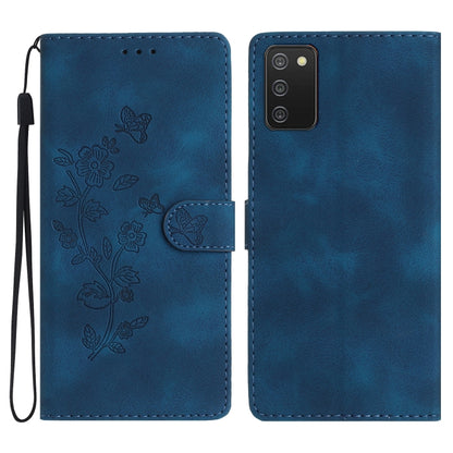 Flower Butterfly Embossing Pattern Leather Phone Case, For Samsung Galaxy S22 5G, For Samsung Galaxy A13 5G, For Samsung Galaxy M32, For Samsung Galaxy A41, For Samsung Galaxy A22 4G, For Samsung Galaxy A22 5G, For Samsung Galaxy S21 FE 5G             ...