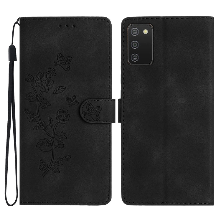 Flower Butterfly Embossing Pattern Leather Phone Case, For Samsung Galaxy S22 5G, For Samsung Galaxy A13 5G, For Samsung Galaxy M32, For Samsung Galaxy A41, For Samsung Galaxy A22 4G, For Samsung Galaxy A22 5G, For Samsung Galaxy S21 FE 5G             ...