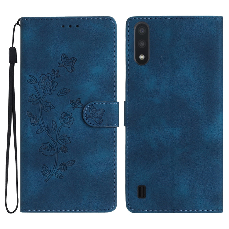 Flower Butterfly Embossing Pattern Leather Phone Case, For Samsung Galaxy A10 / M10, For Samsung Galaxy A20 / A30, For Samsung Galaxy A50, For Samsung Galaxy S10e, For Samsung Galaxy S10+, For Samsung Galaxy S10