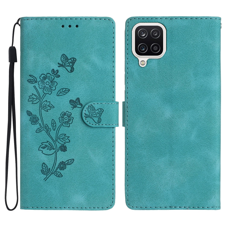 Flower Butterfly Embossing Pattern Leather Phone Case, For Samsung Galaxy A12, For Samsung Galaxy A42 5G, For Samsung Galaxy Note20 Ultra, For Samsung Galaxy Note20, For Samsung Galaxy A21s, For Samsung Galaxy S20 Ultra, For Samsung Galaxy S20         ...
