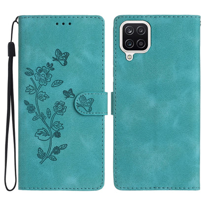 Flower Butterfly Embossing Pattern Leather Phone Case, For Samsung Galaxy A12, For Samsung Galaxy A42 5G, For Samsung Galaxy Note20 Ultra, For Samsung Galaxy Note20, For Samsung Galaxy A21s, For Samsung Galaxy S20 Ultra, For Samsung Galaxy S20         ...