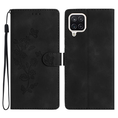 Flower Butterfly Embossing Pattern Leather Phone Case, For Samsung Galaxy A12, For Samsung Galaxy A42 5G, For Samsung Galaxy Note20 Ultra, For Samsung Galaxy Note20, For Samsung Galaxy A21s, For Samsung Galaxy S20 Ultra, For Samsung Galaxy S20         ...