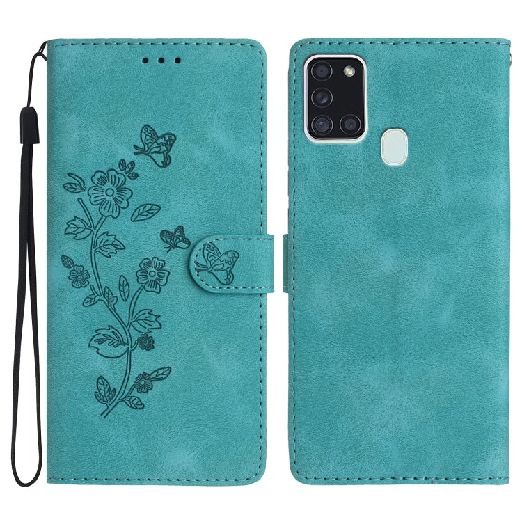 Flower Butterfly Embossing Pattern Leather Phone Case, For Samsung Galaxy A12, For Samsung Galaxy A42 5G, For Samsung Galaxy Note20 Ultra, For Samsung Galaxy Note20, For Samsung Galaxy A21s, For Samsung Galaxy S20 Ultra, For Samsung Galaxy S20         ...