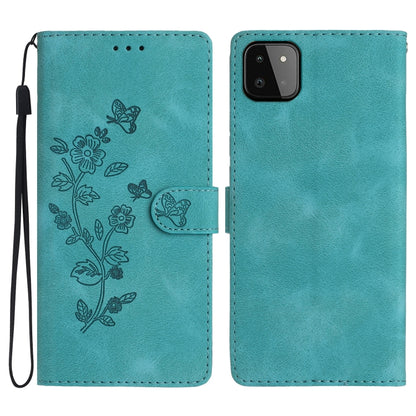 Flower Butterfly Embossing Pattern Leather Phone Case, For Samsung Galaxy S22 5G, For Samsung Galaxy A13 5G, For Samsung Galaxy M32, For Samsung Galaxy A41, For Samsung Galaxy A22 4G, For Samsung Galaxy A22 5G, For Samsung Galaxy S21 FE 5G             ...
