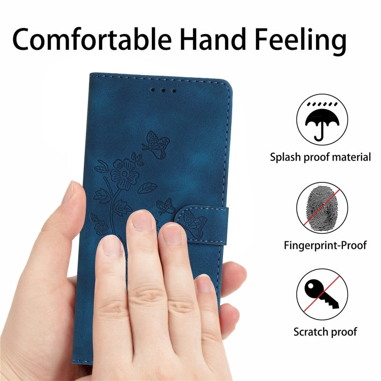 Flower Butterfly Embossing Pattern Leather Phone Case, For Samsung Galaxy A23 5G, For Samsung Galaxy S24 Ultra 5G, For Samsung Galaxy A25 5G, For Samsung Galaxy A15, For Samsung Galaxy A35 5G, For Samsung Galaxy A05, For Samsung Galaxy A04 Core        ...