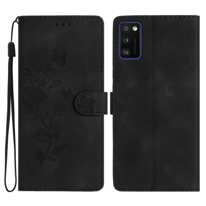 Flower Butterfly Embossing Pattern Leather Phone Case, For Samsung Galaxy S22 5G, For Samsung Galaxy A13 5G, For Samsung Galaxy M32, For Samsung Galaxy A41, For Samsung Galaxy A22 4G, For Samsung Galaxy A22 5G, For Samsung Galaxy S21 FE 5G             ...
