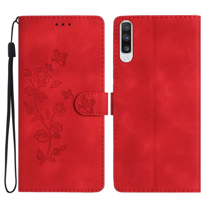Flower Butterfly Embossing Pattern Leather Phone Case, For Samsung Galaxy A71 4G, For Samsung Galaxy A51 4G, For Samsung Galaxy A20s, For Samsung Galaxy Note10, For Samsung Galaxy Note10+, For Samsung Galaxy A20e, For Samsung Galaxy A70                ...