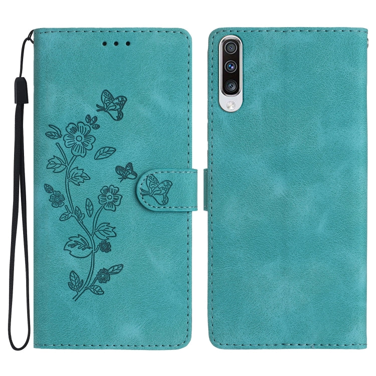 Flower Butterfly Embossing Pattern Leather Phone Case, For Samsung Galaxy A71 4G, For Samsung Galaxy A51 4G, For Samsung Galaxy A20s, For Samsung Galaxy Note10, For Samsung Galaxy Note10+, For Samsung Galaxy A20e, For Samsung Galaxy A70                ...