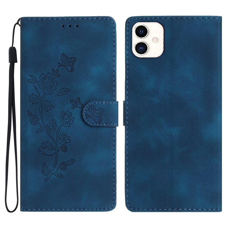 Flower Butterfly Embossing Pattern Leather Phone Case, For Samsung Galaxy A23 5G, For Samsung Galaxy S24 Ultra 5G, For Samsung Galaxy A25 5G, For Samsung Galaxy A15, For Samsung Galaxy A35 5G, For Samsung Galaxy A05, For Samsung Galaxy A04 Core        ...