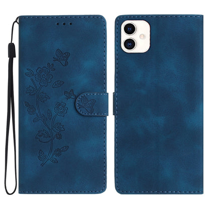 Flower Butterfly Embossing Pattern Leather Phone Case, For Samsung Galaxy A15, For Samsung Galaxy A35 5G, For Samsung Galaxy A23 5G, For Samsung Galaxy S24 Ultra 5G, For Samsung Galaxy A25 5G, For Samsung Galaxy S24+ 5G, For Samsung Galaxy S23 FE 5G   ...