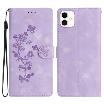 Flower Butterfly Embossing Pattern Leather Phone Case, For Samsung Galaxy A15, For Samsung Galaxy A35 5G, For Samsung Galaxy A23 5G, For Samsung Galaxy S24 Ultra 5G, For Samsung Galaxy A25 5G, For Samsung Galaxy S24+ 5G, For Samsung Galaxy S23 FE 5G   ...