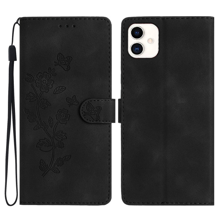 Flower Butterfly Embossing Pattern Leather Phone Case, For Samsung Galaxy A23 5G, For Samsung Galaxy S24 Ultra 5G, For Samsung Galaxy A25 5G, For Samsung Galaxy A15, For Samsung Galaxy A35 5G, For Samsung Galaxy A05, For Samsung Galaxy A04 Core        ...