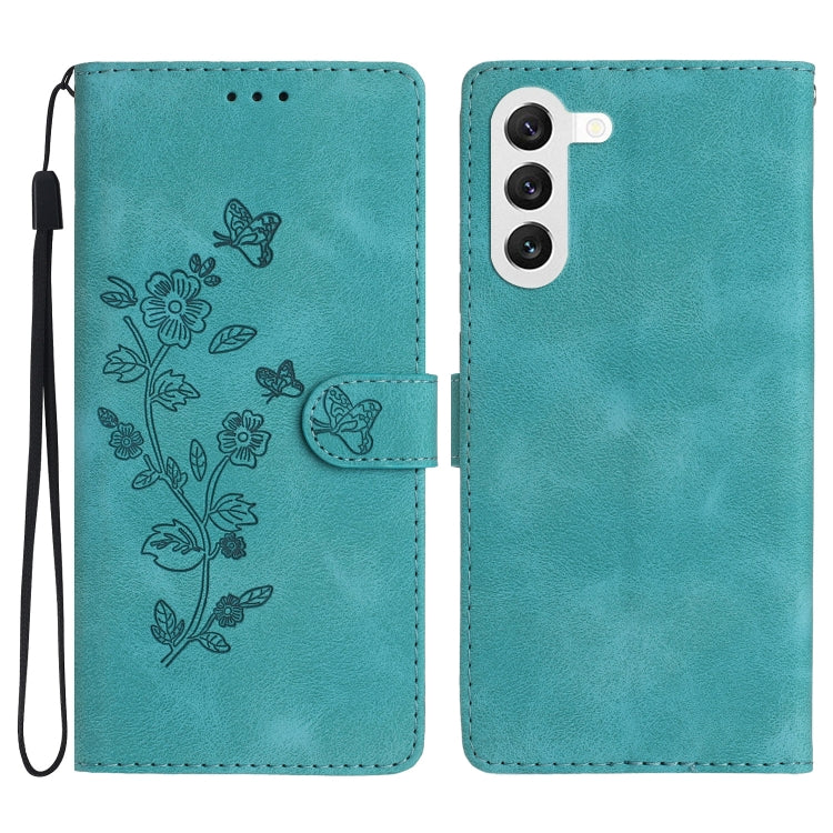 Flower Butterfly Embossing Pattern Leather Phone Case, For Samsung Galaxy A23 5G, For Samsung Galaxy S24 Ultra 5G, For Samsung Galaxy A25 5G, For Samsung Galaxy A15, For Samsung Galaxy A35 5G, For Samsung Galaxy A05, For Samsung Galaxy A04 Core        ...