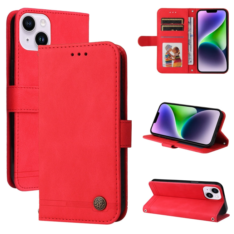 Skin Feel Life Tree Leather Phone Case, For iPhone 15 Pro Max, For iPhone 15 Pro, For iPhone 15 Plus, For iPhone 15